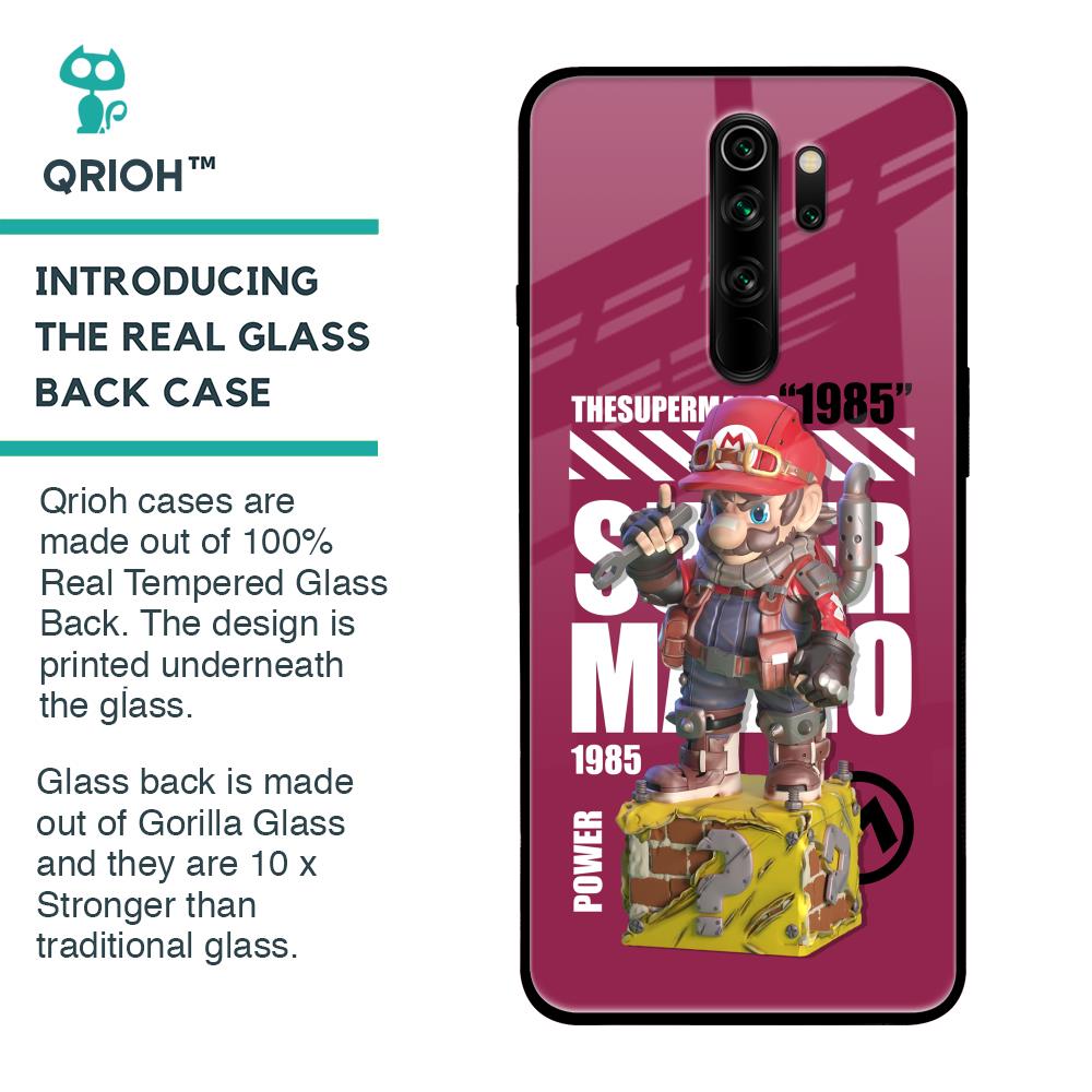 Gangster Hero Glass Case for Xiaomi Redmi Note 8 Pro