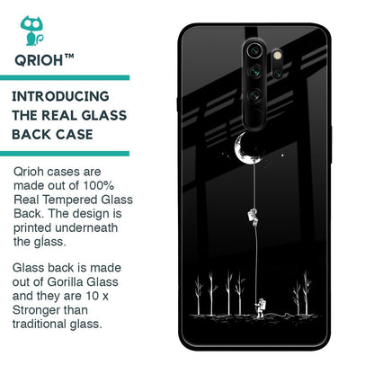 Catch the Moon Glass Case for Xiaomi Redmi Note 8 Pro