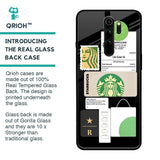 Coffee Latte Glass Case for Xiaomi Redmi Note 8 Pro