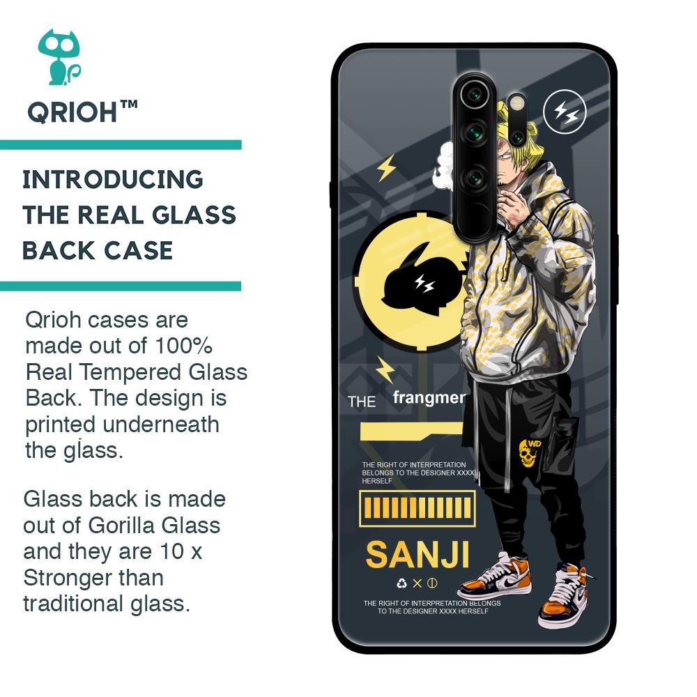 Cool Sanji Glass Case for Xiaomi Redmi Note 8 Pro