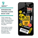 Danger Signs Glass Case for Xiaomi Redmi Note 8 Pro