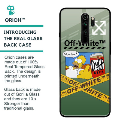 Duff Beer Glass Case for Xiaomi Redmi Note 8 Pro