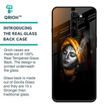 Ombre Krishna Glass Case for Xiaomi Redmi Note 8 Pro