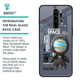 Space Travel Glass Case for Xiaomi Redmi Note 8 Pro