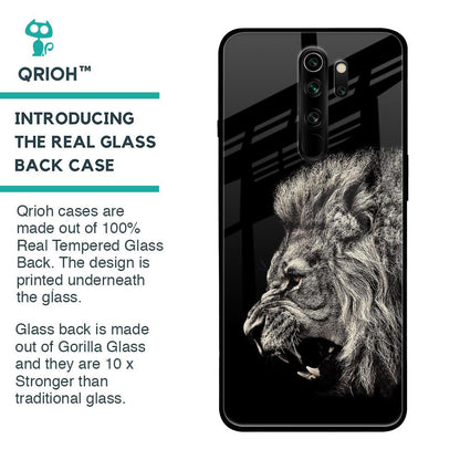 Brave Lion Glass case for Xiaomi Redmi Note 8 Pro