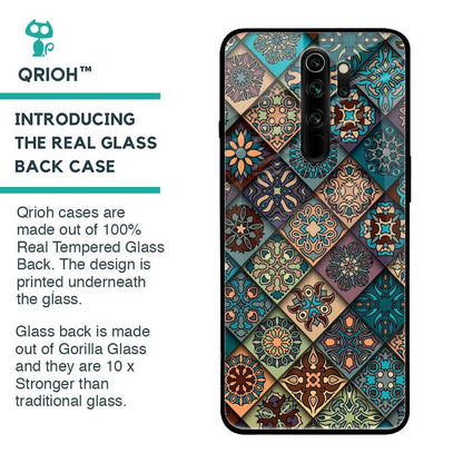 Retro Art Glass case for Xiaomi Redmi Note 8 Pro