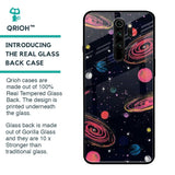 Galaxy In Dream Glass Case For Xiaomi Redmi Note 8 Pro