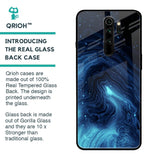 Dazzling Ocean Gradient Glass Case For Xiaomi Redmi Note 8 Pro