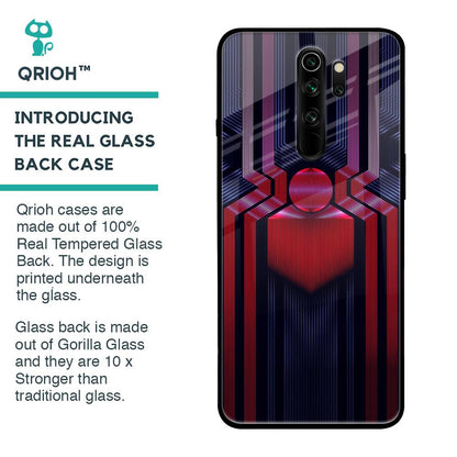 Super Art Logo Glass Case For Xiaomi Redmi Note 8 Pro
