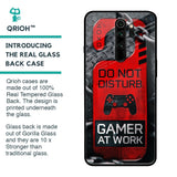 Do No Disturb Glass Case For Xiaomi Redmi Note 8 Pro
