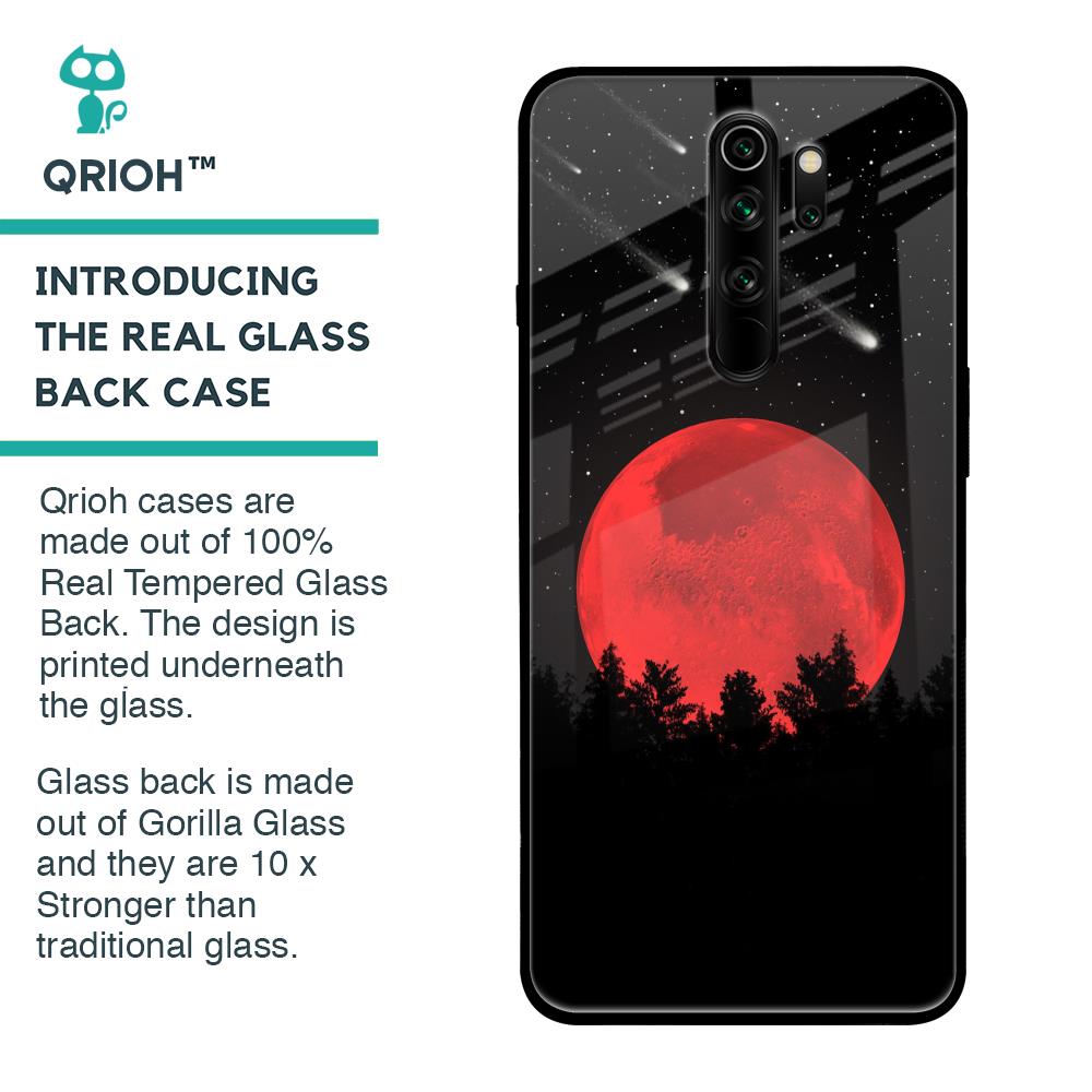 Moonlight Aesthetic Glass Case For Xiaomi Redmi Note 8 Pro