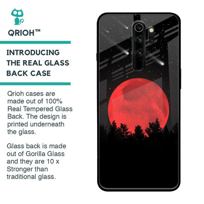 Moonlight Aesthetic Glass Case For Xiaomi Redmi Note 8 Pro