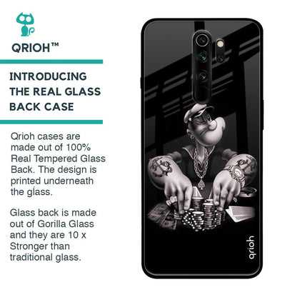 Gambling Problem Glass Case For Xiaomi Redmi Note 8 Pro