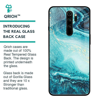Sea Water Glass case for Xiaomi Redmi Note 8 Pro