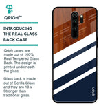 Bold Stripes Glass case for Xiaomi Redmi Note 8 Pro