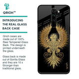 Mythical Phoenix Art Glass Case for Xiaomi Redmi Note 8 Pro