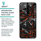 Vector Art Glass Case for Xiaomi Redmi Note 8 Pro