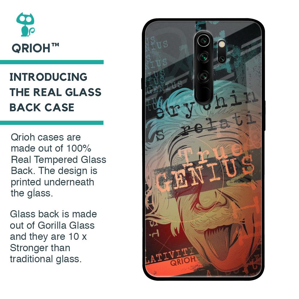 True Genius Glass Case for Xiaomi Redmi Note 8 Pro