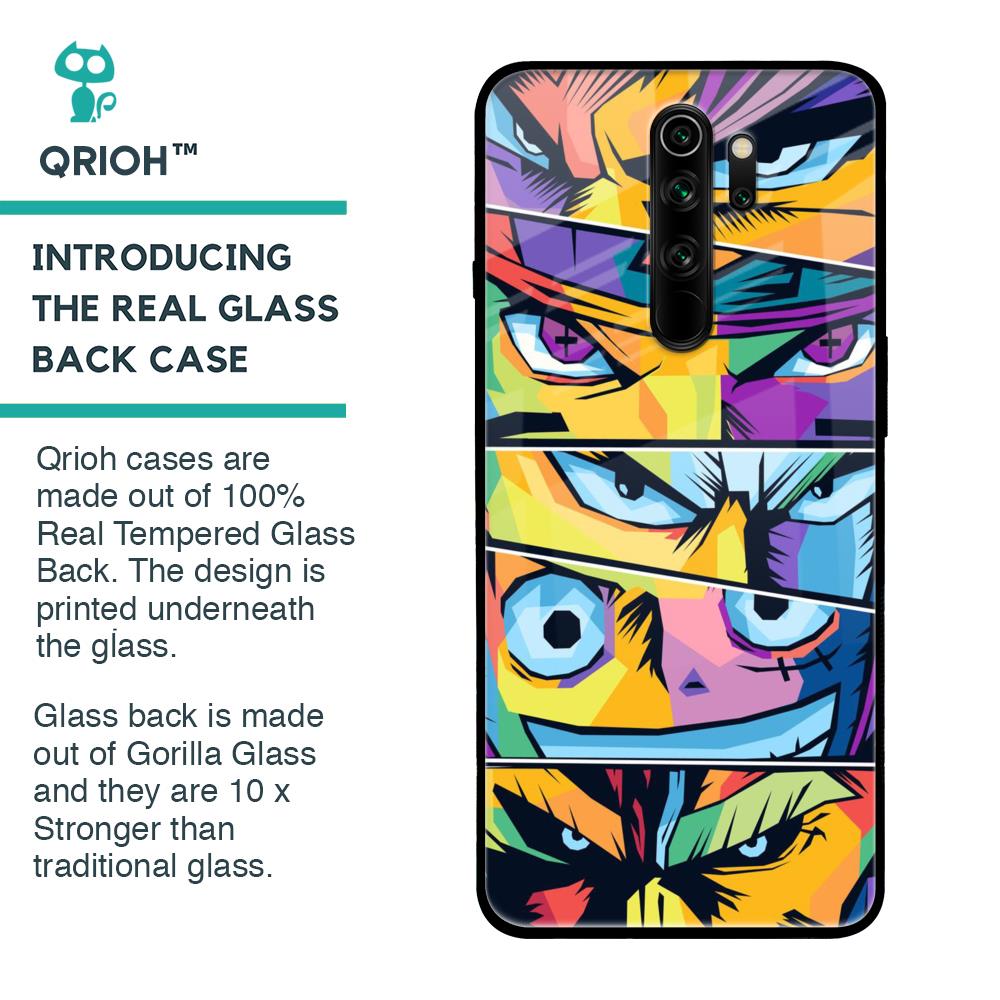 Anime Legends Glass Case for Xiaomi Redmi Note 8 Pro