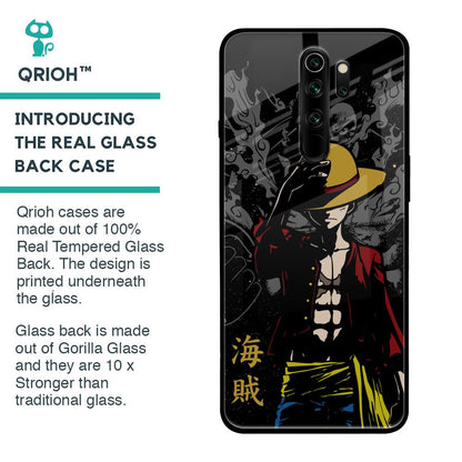 Dark Luffy Glass Case for Xiaomi Redmi Note 8 Pro