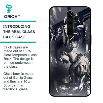 Sketch Art DB Glass Case for Xiaomi Redmi Note 8 Pro