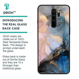 Marble Ink Abstract Glass Case for Xiaomi Redmi Note 8 Pro