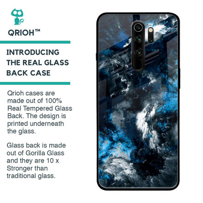 Cloudy Dust Glass Case for Xiaomi Redmi Note 8 Pro