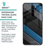 Multicolor Wooden Effect Glass Case for Xiaomi Redmi Note 8 Pro