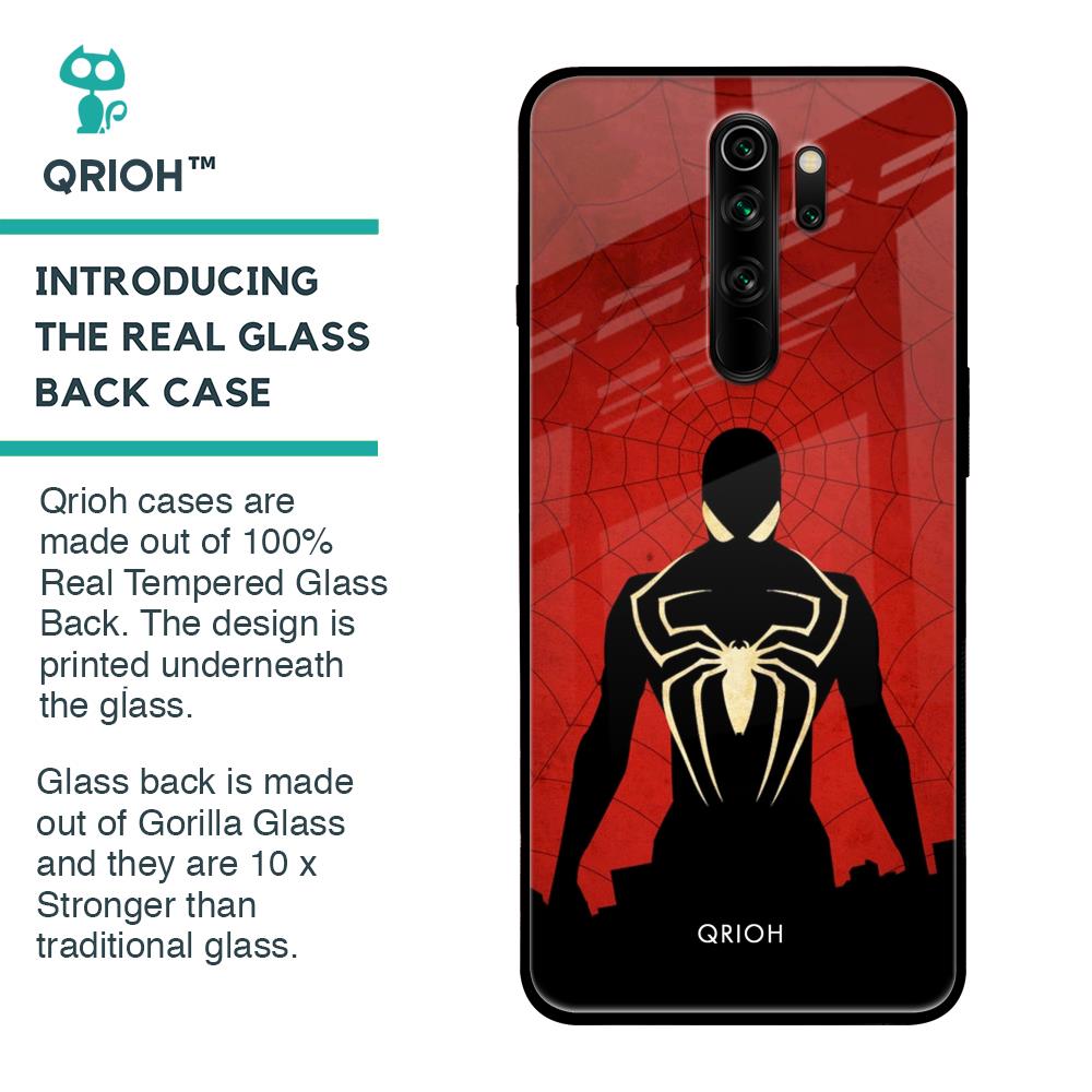 Mighty Superhero Glass case For Xiaomi Redmi Note 8 Pro