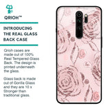 Shimmer Roses Glass case for Xiaomi Redmi Note 8 Pro