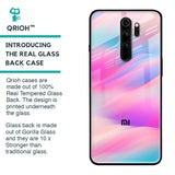Colorful Waves Glass case for Xiaomi Redmi Note 8 Pro