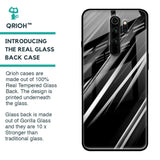 Black & Grey Gradient Glass Case For Xiaomi Redmi Note 8 Pro