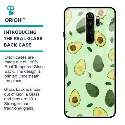 Pears Green Glass Case For Xiaomi Redmi Note 8 Pro