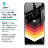 Abstract Arrow Pattern Glass Case For Xiaomi Redmi Note 8 Pro