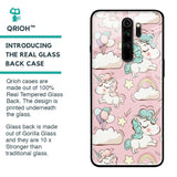 Balloon Unicorn Glass case for Xiaomi Redmi Note 8 Pro