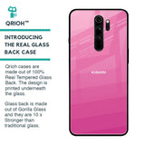 Pink Ribbon Caddy Glass Case for Xiaomi Redmi Note 8 Pro