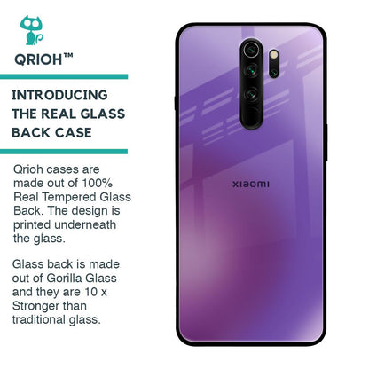 Ultraviolet Gradient Glass Case for Xiaomi Redmi Note 8 Pro