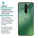 Green Grunge Texture Glass Case for Xiaomi Redmi Note 8 Pro