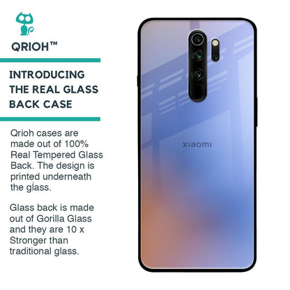 Blue Aura Glass Case for Xiaomi Redmi Note 8 Pro