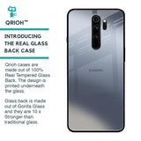 Space Grey Gradient Glass Case for Xiaomi Redmi Note 8 Pro