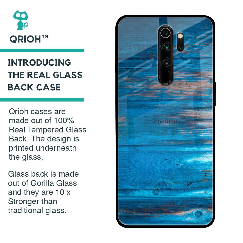 Patina Finish Glass case for Xiaomi Redmi Note 8 Pro