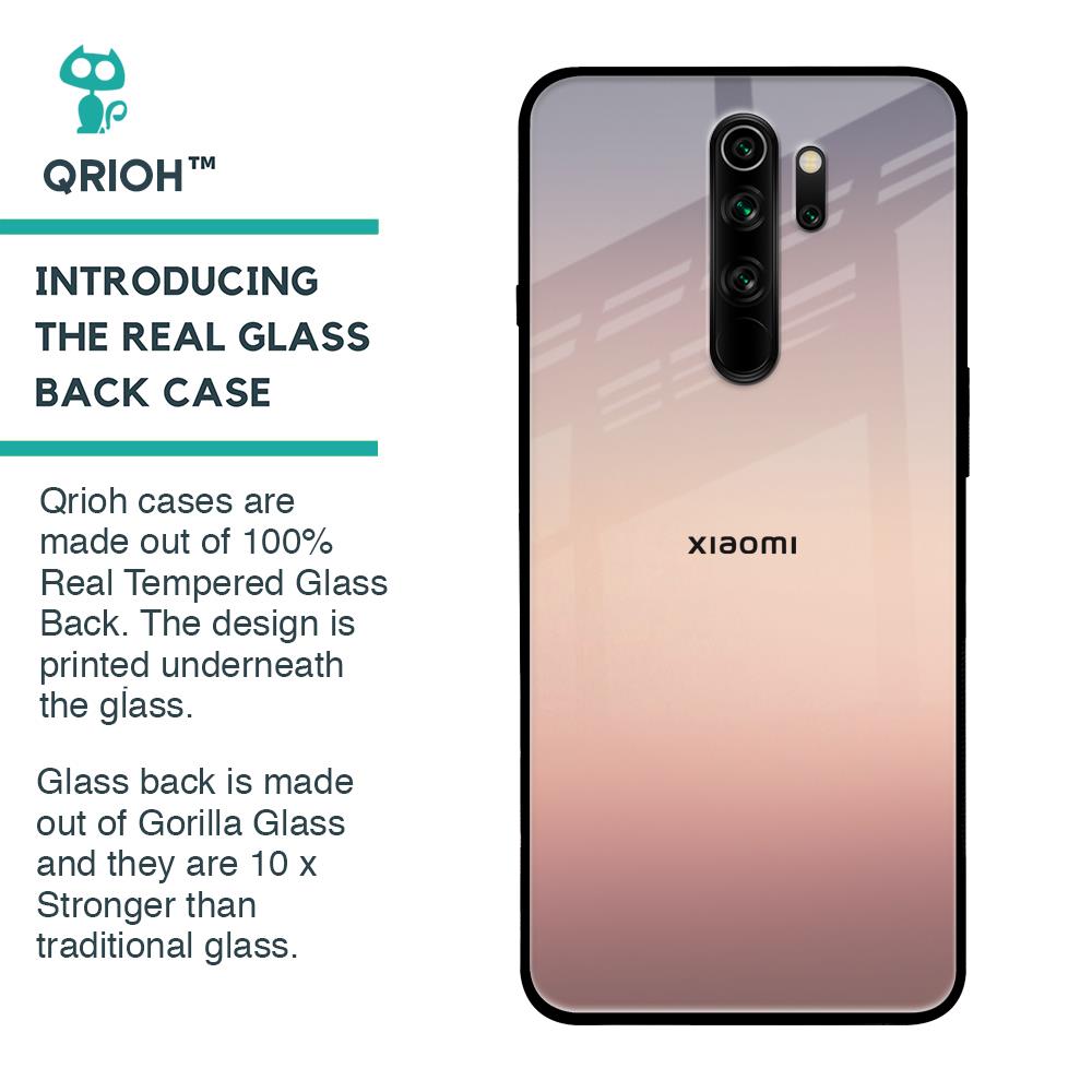 Golden Mauve Glass Case for Xiaomi Redmi Note 8 Pro