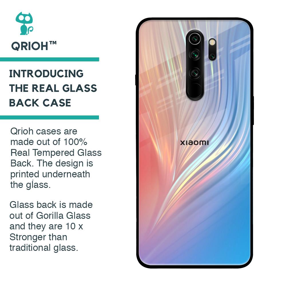 Mystic Aurora Glass Case for Xiaomi Redmi Note 8 Pro