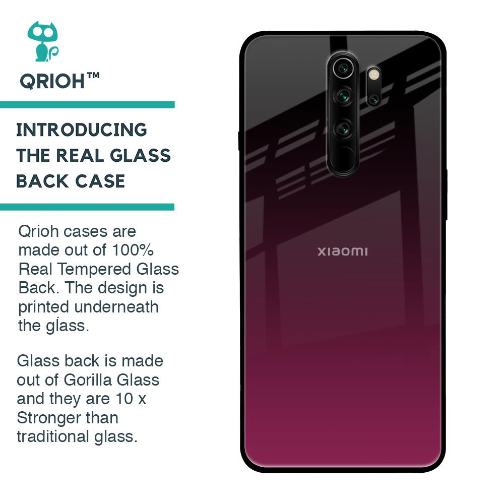 Wisconsin Wine Glass Case For Xiaomi Redmi Note 8 Pro