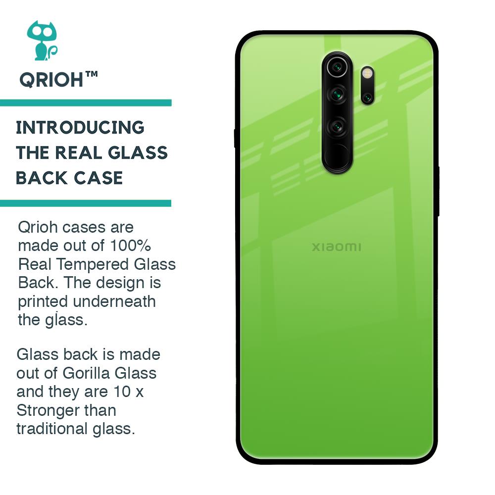 Paradise Green Glass Case For Xiaomi Redmi Note 8 Pro