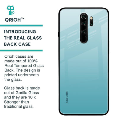 Arctic Blue Glass Case For Xiaomi Redmi Note 8 Pro