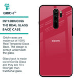 Solo Maroon Glass case for Xiaomi Redmi Note 8 Pro