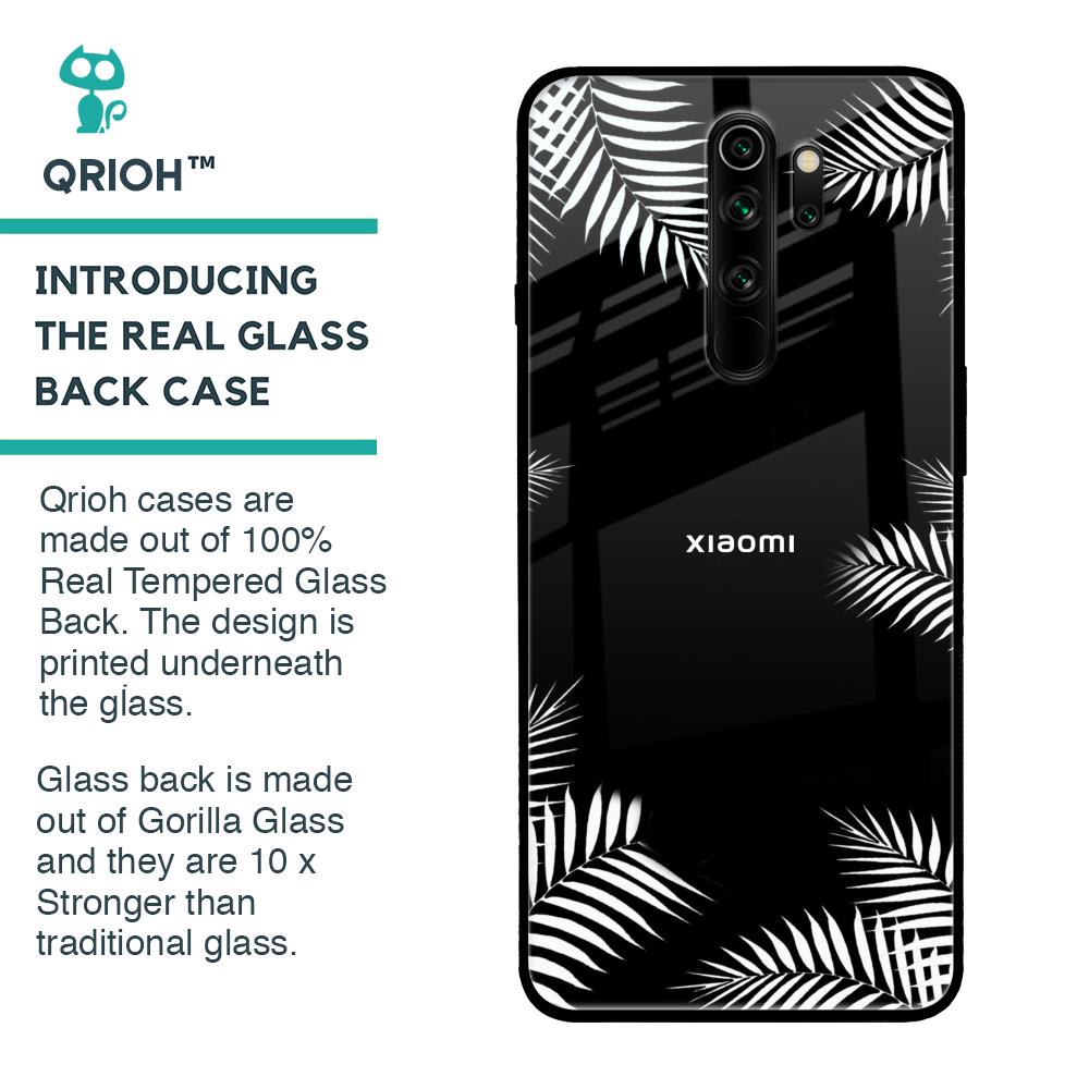 Zealand Fern Design Glass Case For Xiaomi Redmi Note 8 Pro
