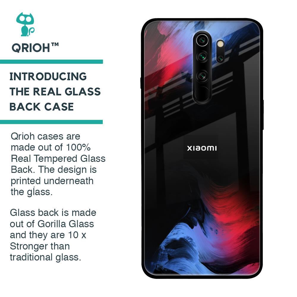 Fine Art Wave Glass Case for Xiaomi Redmi Note 8 Pro