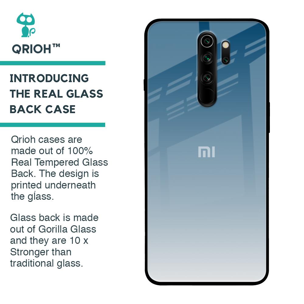 Deep Sea Space Glass Case for Xiaomi Redmi Note 8 Pro
